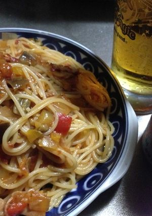 でんせつのスパゲティ・トマトソース-レシピのメイン写真