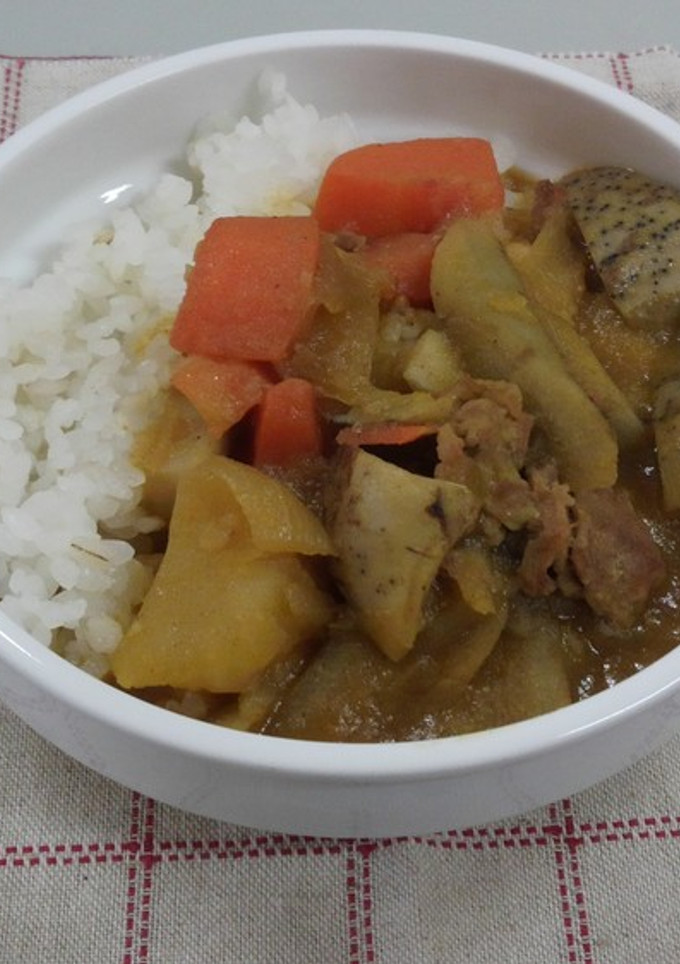 和風根菜カレー-レシピのメイン写真