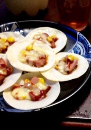 餃子の皮ピザ☆-レシピのメイン写真