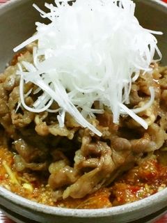 Wねぎのジャンだれ牛丼-レシピのメイン写真