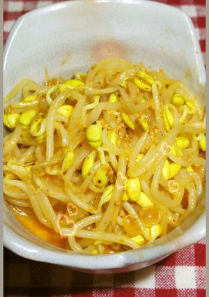 一風堂再現！香味ペースト使用もやしナムル-レシピのメイン写真