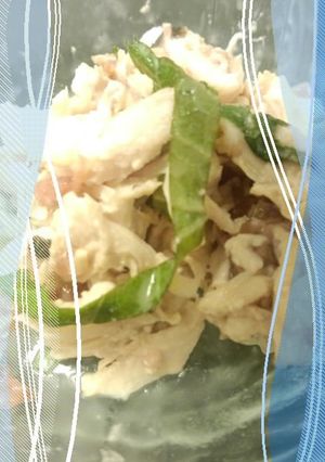 ささみと梅と大葉と-レシピのメイン写真
