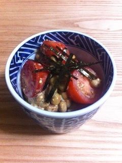 トマト納豆-レシピのメイン写真