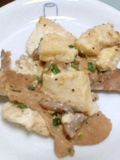豚肉と豆腐炒め-レシピのメイン写真