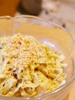 キャベツだけ♪簡単手作りごまだれサラダ★-レシピのメイン写真