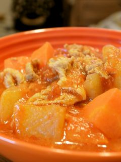 豚肉と大根のとろ~りトマト煮込み★-レシピのメイン写真