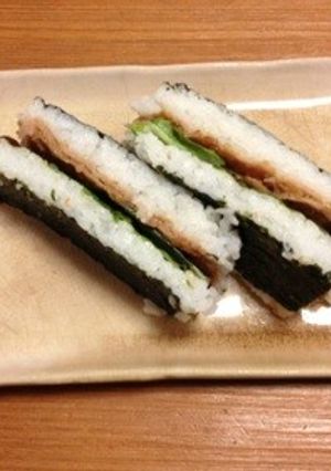 豚の生姜焼きライスサンド-レシピのメイン写真