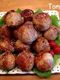まんまる♪肉巻きおにぎり-レシピのメイン写真