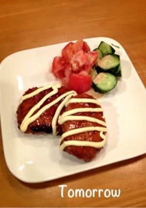 照り焼きつくねバーグ-レシピのメイン写真