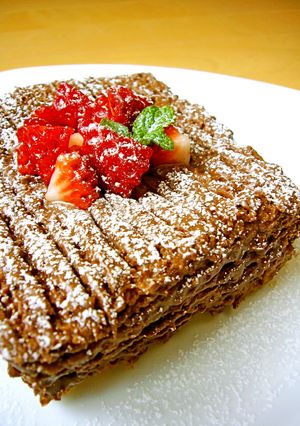 レンジで作れる☆簡単♪HM♡チョコケーキ-レシピのメイン写真