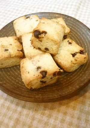おからたっぷりミニチョコ＆くるみスコーン-レシピのメイン写真
