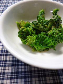 菜の花の胡麻和え-レシピのメイン写真