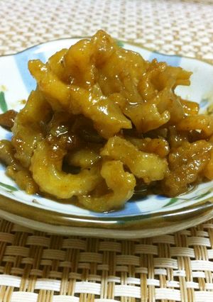 まったり美味しい！鶏皮の味噌煮込み-レシピのメイン写真