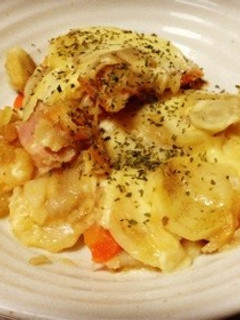 ポテトとベーコンの重ね蒸し-レシピのメイン写真
