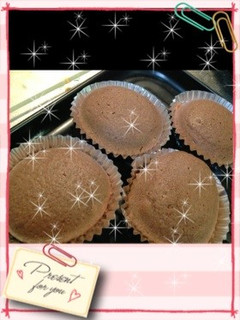 ココアカップケーキ♪-レシピのメイン写真
