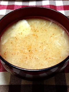 すりおろし山芋のお味噌汁-レシピのメイン写真