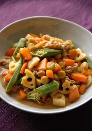 美人COMPANY　根菜ヘルシーカレー-レシピのメイン写真