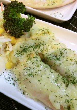 お弁当にも！ささみのポテトチーズ焼き-レシピのメイン写真