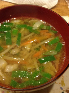 ごぼうと豚バラのお味噌汁-レシピのメイン写真