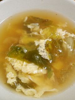 炒めレタスのスープ-レシピのメイン写真