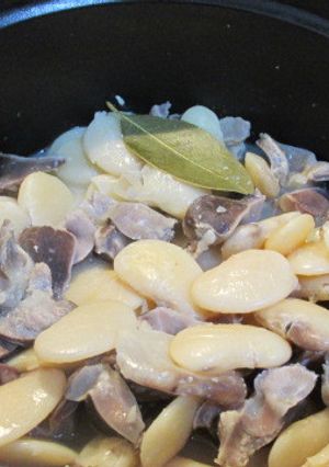 白いんげん豆と砂肝のシチュー-レシピのメイン写真