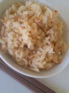 えのきと生姜の炊き込みご飯-レシピのメイン写真