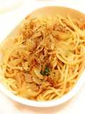梅とじゃことバターの和風パスタ！