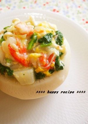 とろとろ♥蕪とカニカマの菜の花あんかけ-レシピのメイン写真