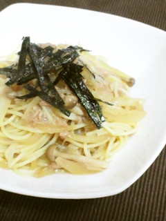 母直伝の和風醤油パスタ-レシピのメイン写真