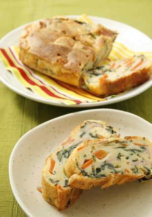 バターなし！塩糀でほうれん草のケークサレ-レシピのメイン写真