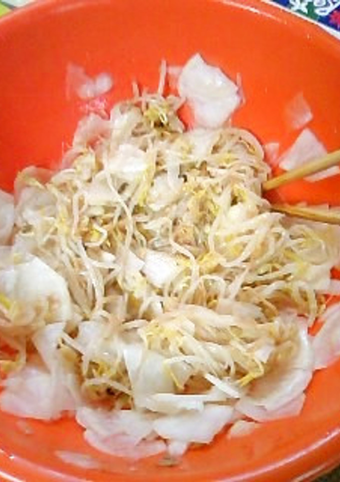 かぶともやしの酢の物～ナムル風-レシピのメイン写真
