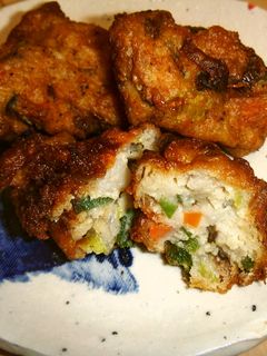 里いもと豆腐で『ふんわり揚げ』-レシピのメイン写真