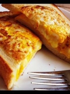ホットサンドより簡単☆くりぬきトースト-レシピのメイン写真