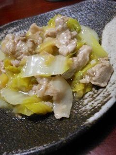 白菜と豚肉の簡単炒め-レシピのメイン写真
