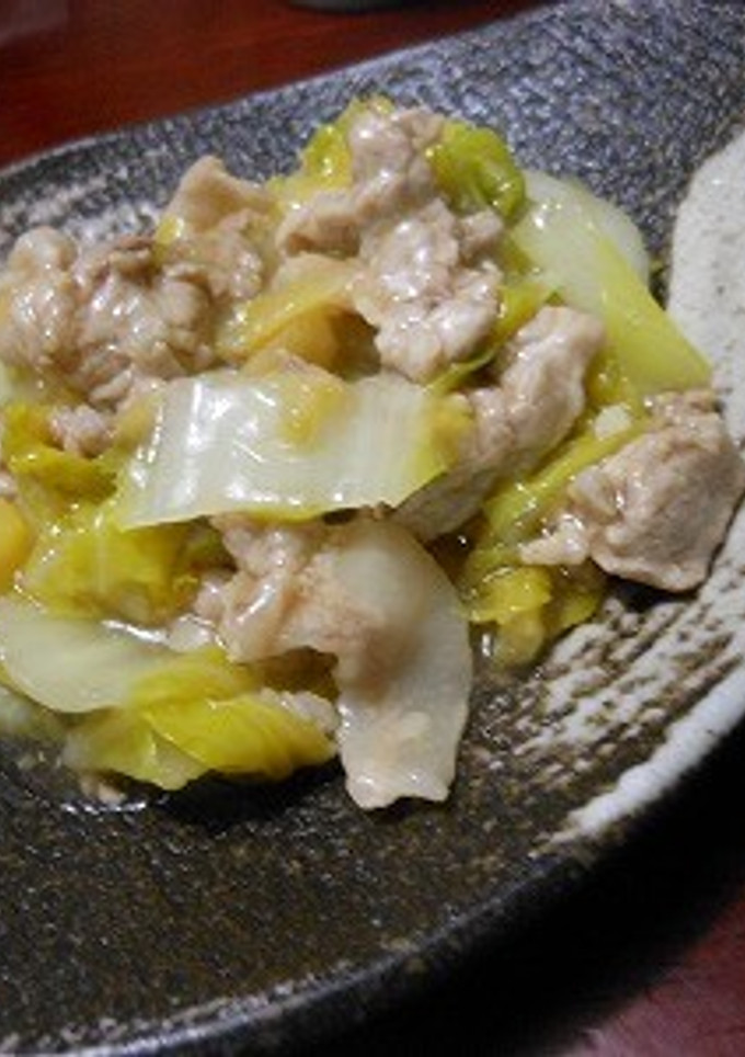 白菜と豚肉の簡単炒め-レシピのメイン写真