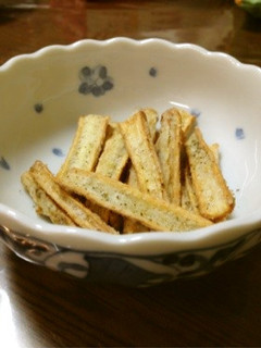サクサクっ!ゴボウチップス-レシピのメイン写真
