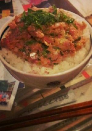 簡単!絶品!鰯のなめろう丼-レシピのメイン写真