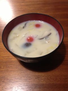 豆乳味噌スープ-レシピのメイン写真