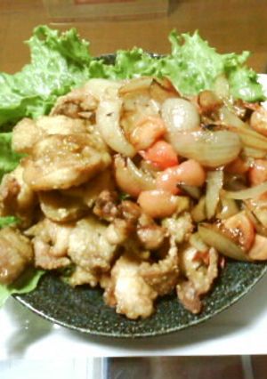 鶏モモのカレー風味スパイシー揚げ焼き-レシピのメイン写真