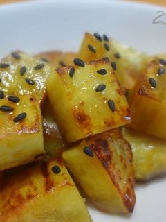 焼き芋で大学いも風-レシピのメイン写真