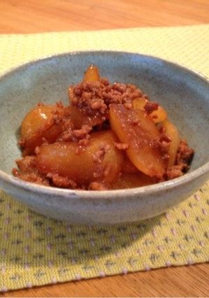 大根と挽肉の甘辛煮-レシピのメイン写真