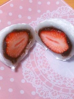 苺大福-レシピのメイン写真