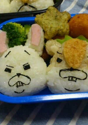 キャラ弁★紙兎ロペとアキラ先輩-レシピのメイン写真