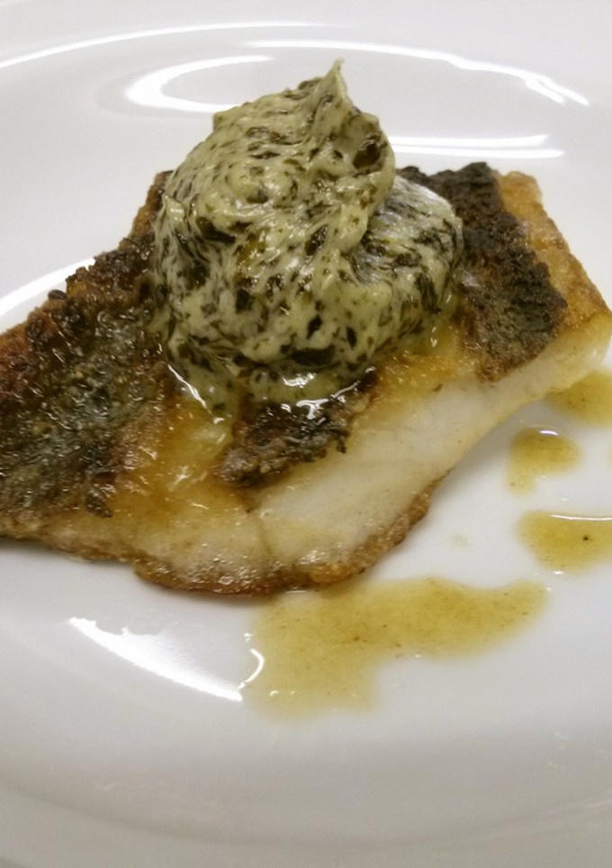 白身魚のムニエルとワカメのソース-レシピのメイン写真
