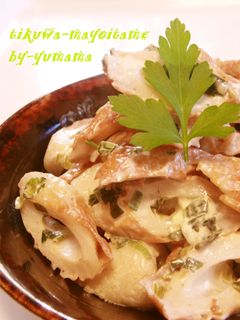 ちくわのマヨ炒め*朝ご飯にスピーディーに-レシピのメイン写真