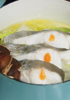 ヘルsea～1／4白菜de真鱈蒸し！-レシピのメイン写真