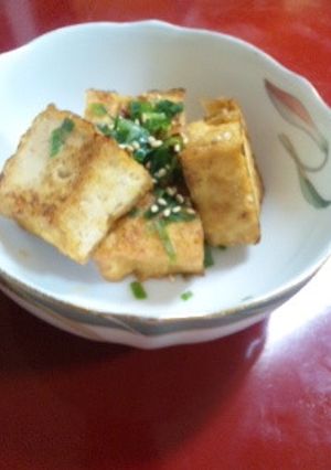 超簡単な厚揚げの味付け-レシピのメイン写真