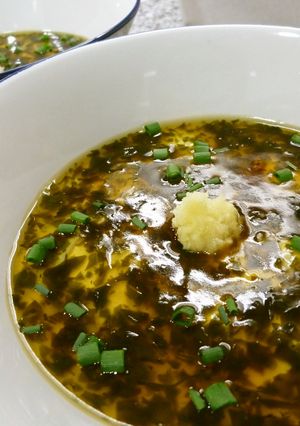 シラス入り茶碗蒸し☆生姜風味のわかめあん-レシピのメイン写真