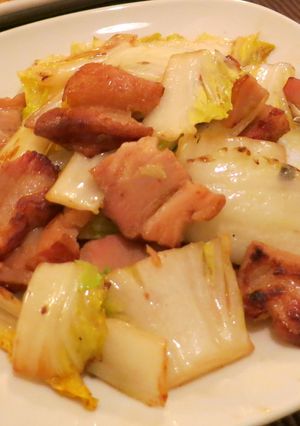 チャーシューと白菜の炒め物-レシピのメイン写真