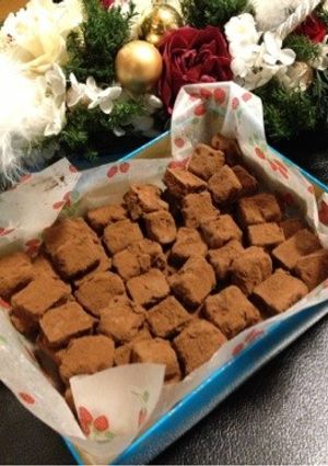 思い立ったらすぐ‼簡単生チョコ♡-レシピのメイン写真